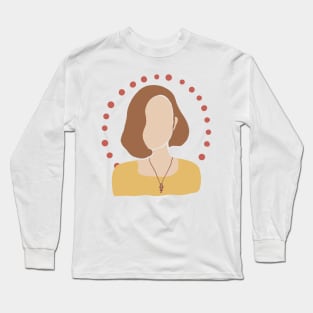 Abstract Woman 7 Long Sleeve T-Shirt